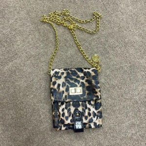 Leopard Cheetah Big Buddha‎ Crossbody Small Purse